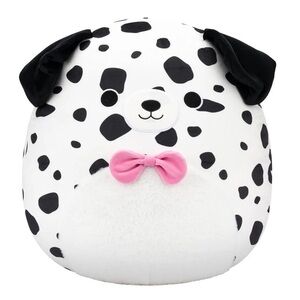 8 inch Squishmallows Dustin - Dalmatian With Bowtie